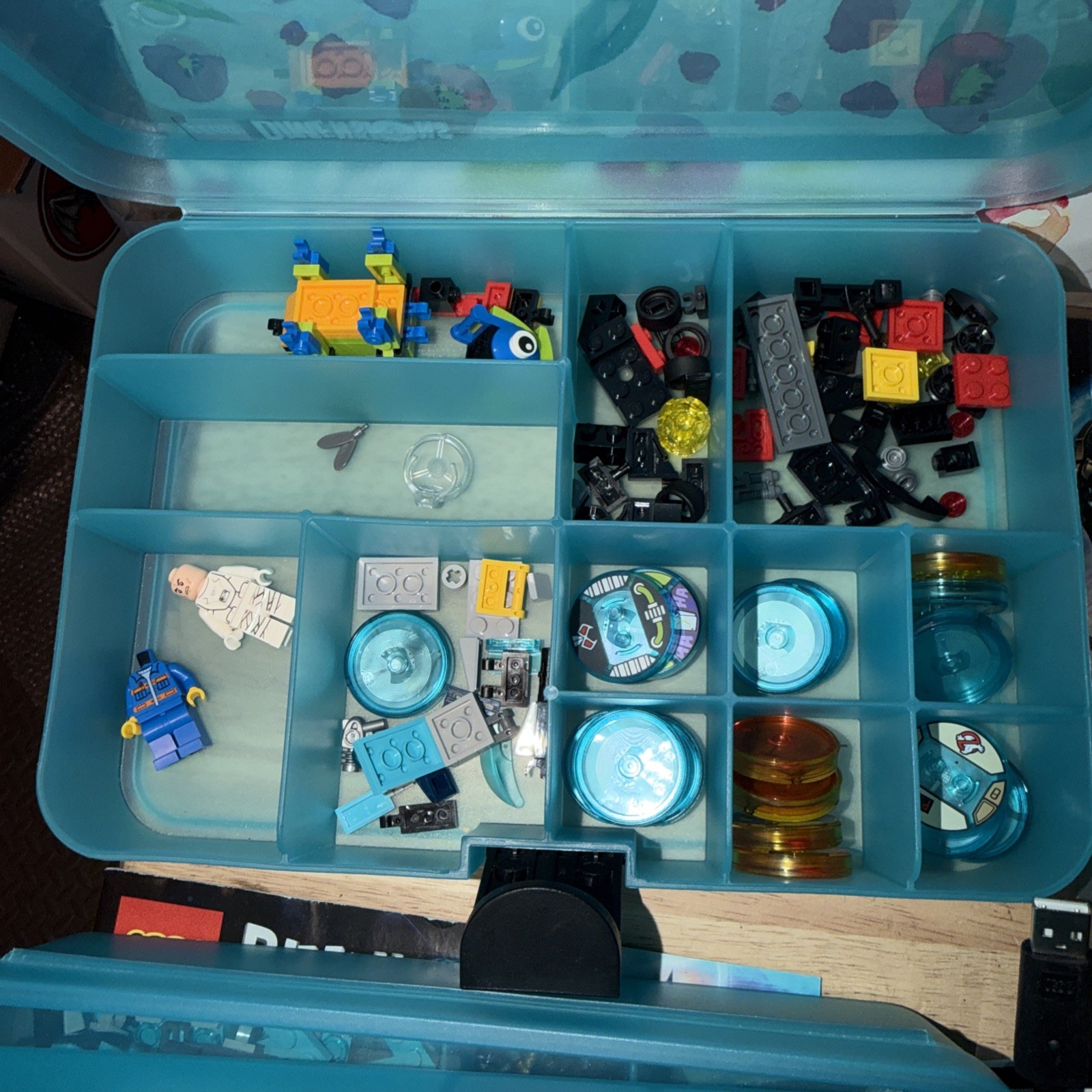 LEGO Dimensions Starter Packs W/Minifigures Vehicles PortalBase + 3 Storage Case