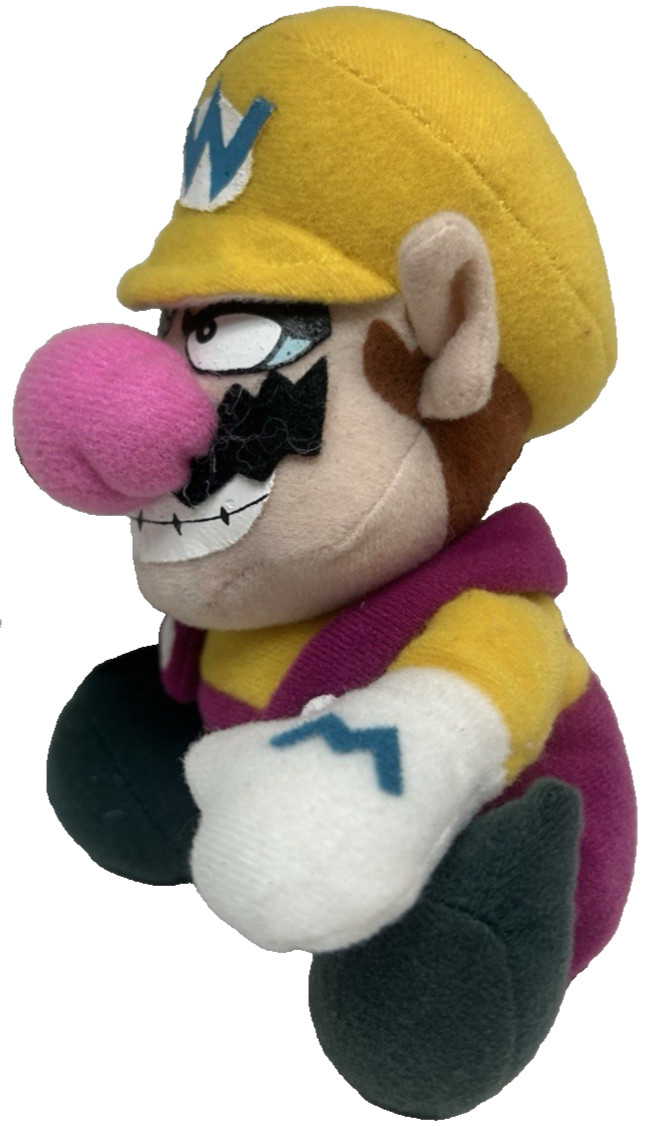 Wario N64 Collectibles Beanbag Plush Nintendo 64 Collectible RARE 1997