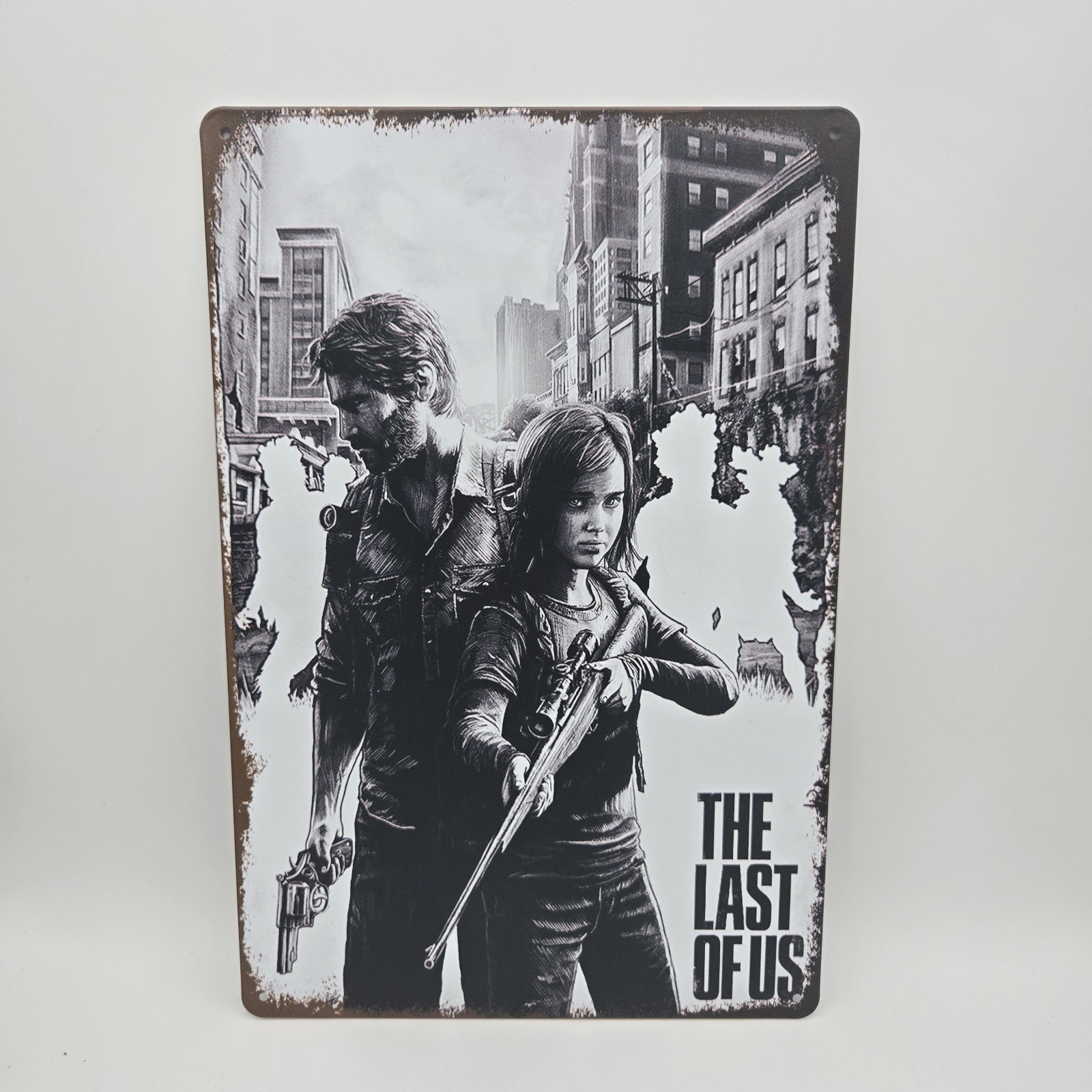 The Last of Us Metal Sign 8 x 12 inches