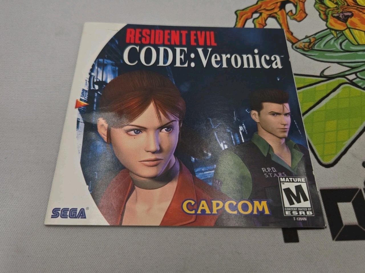 Resident Evil — CODE: Veronica (Sega Dreamcast, 2000) CIB W. Reg Card