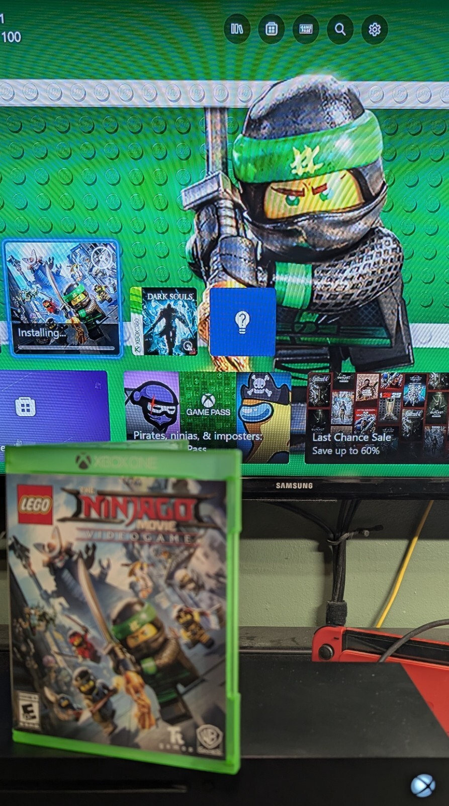 The LEGO Ninjago Movie Videogame Microsoft Xbox One Tested and Working