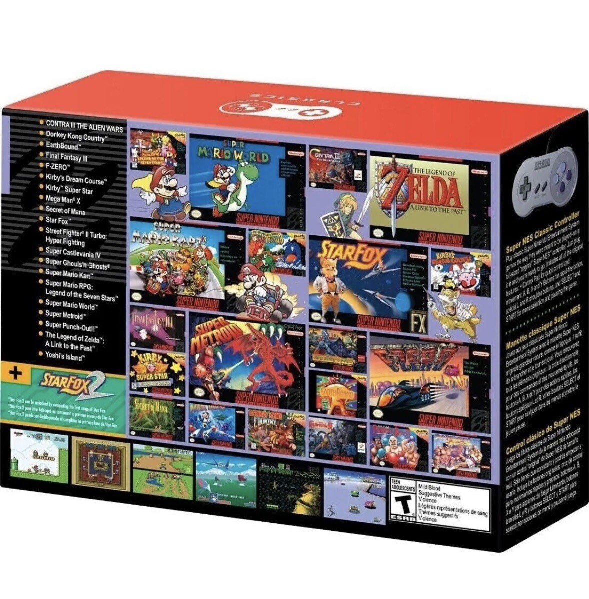 Nintendo Super NES Mini Classic Edition Control Deck – Gray
