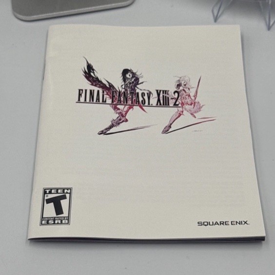 Final Fantasy XIII-2 (Sony PlayStation 3, 2012) CIB Tested & Working