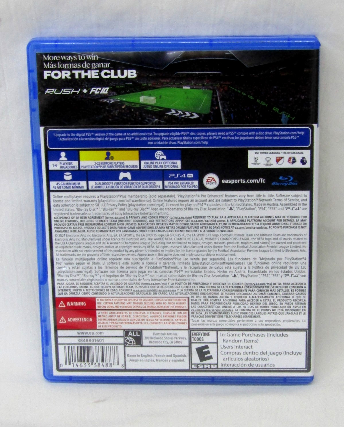 EA Sports FC25 (Sony PlayStation 4, 2024)