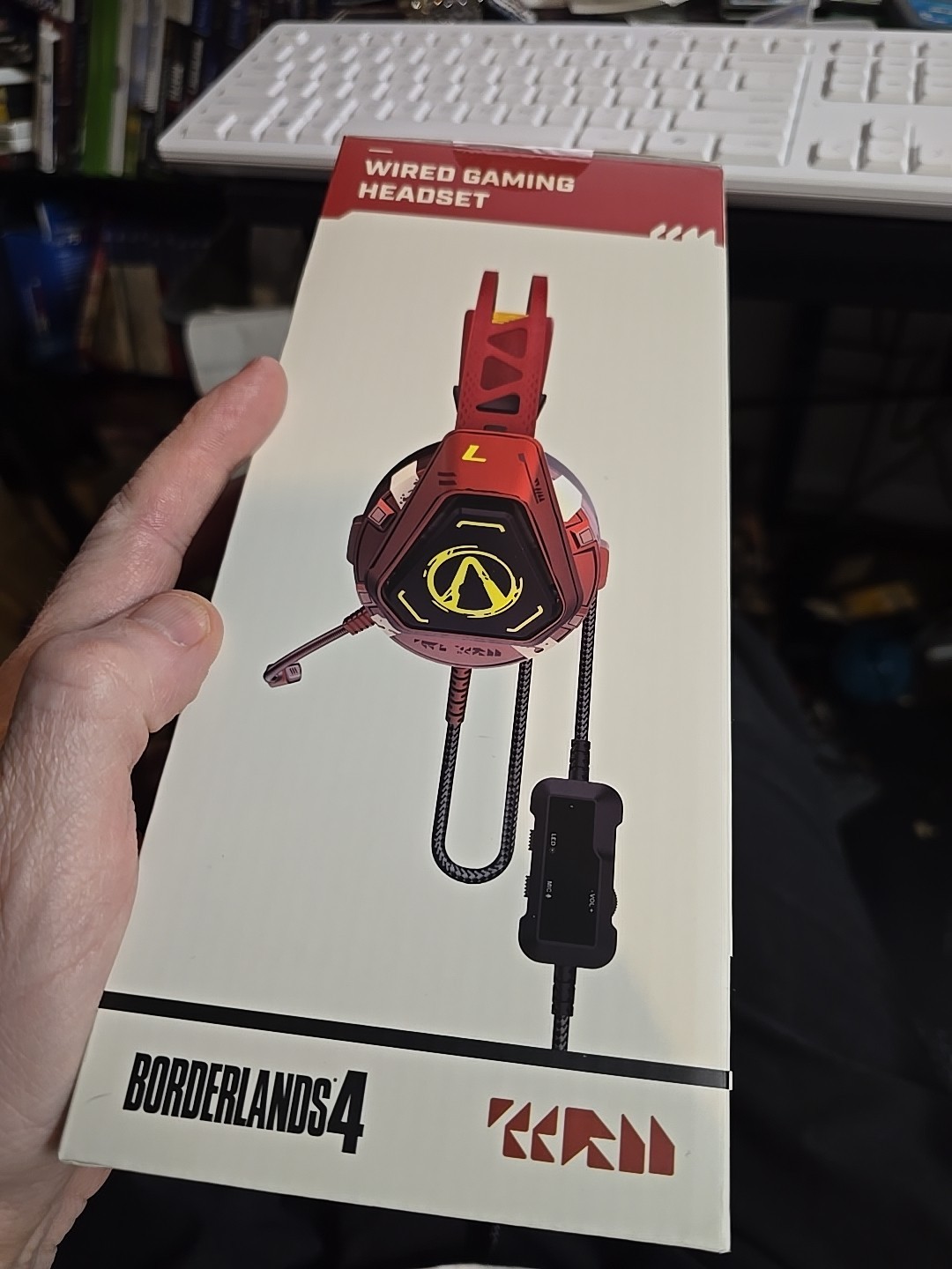 Borderlands Four 4 Wired Gaming Headset Deluxe Collector’s Edition