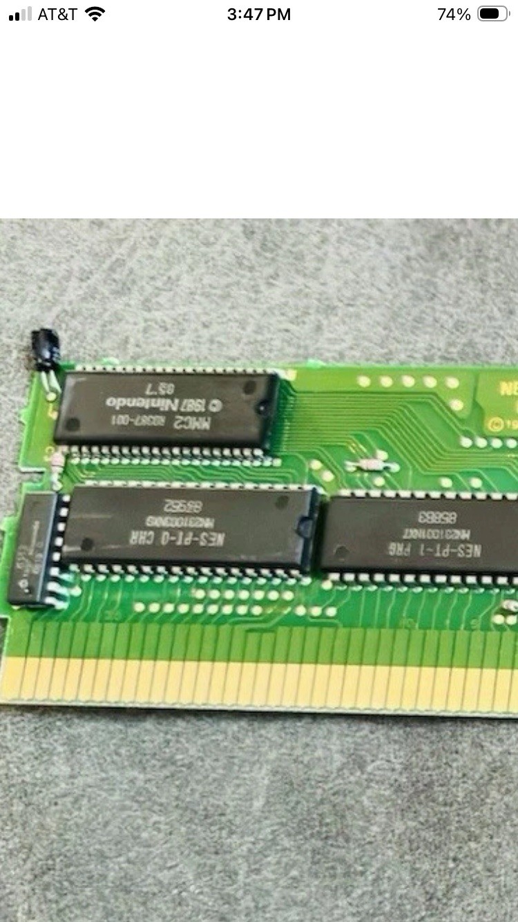 Mike Tyson’s Punch-Out Nes 5 Five SCREW Cart,Rare Early Print Grail Wata Boxing
