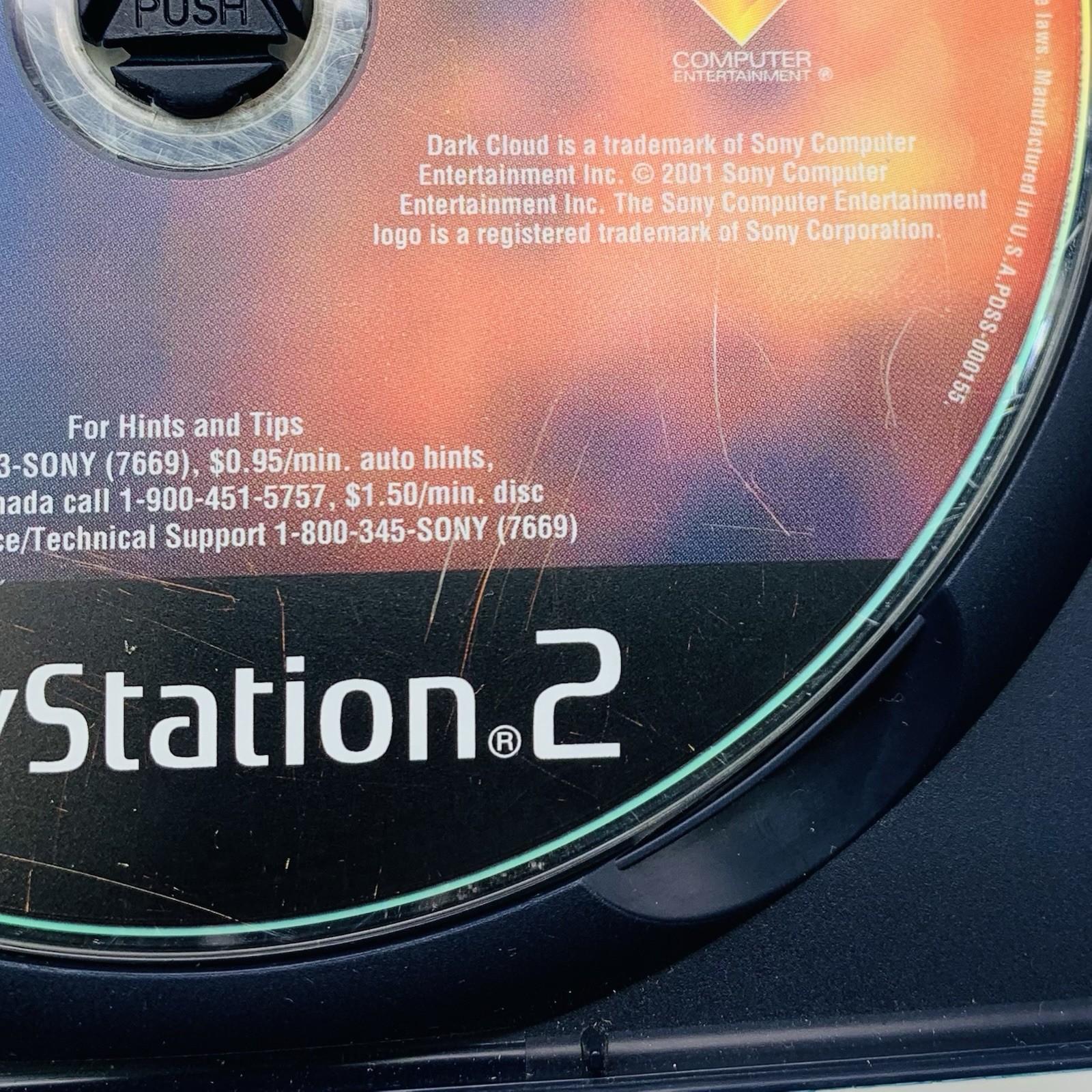 Dark Cloud Sony PlayStation 2 PS2, 2001 Black Label – No Manual Tested