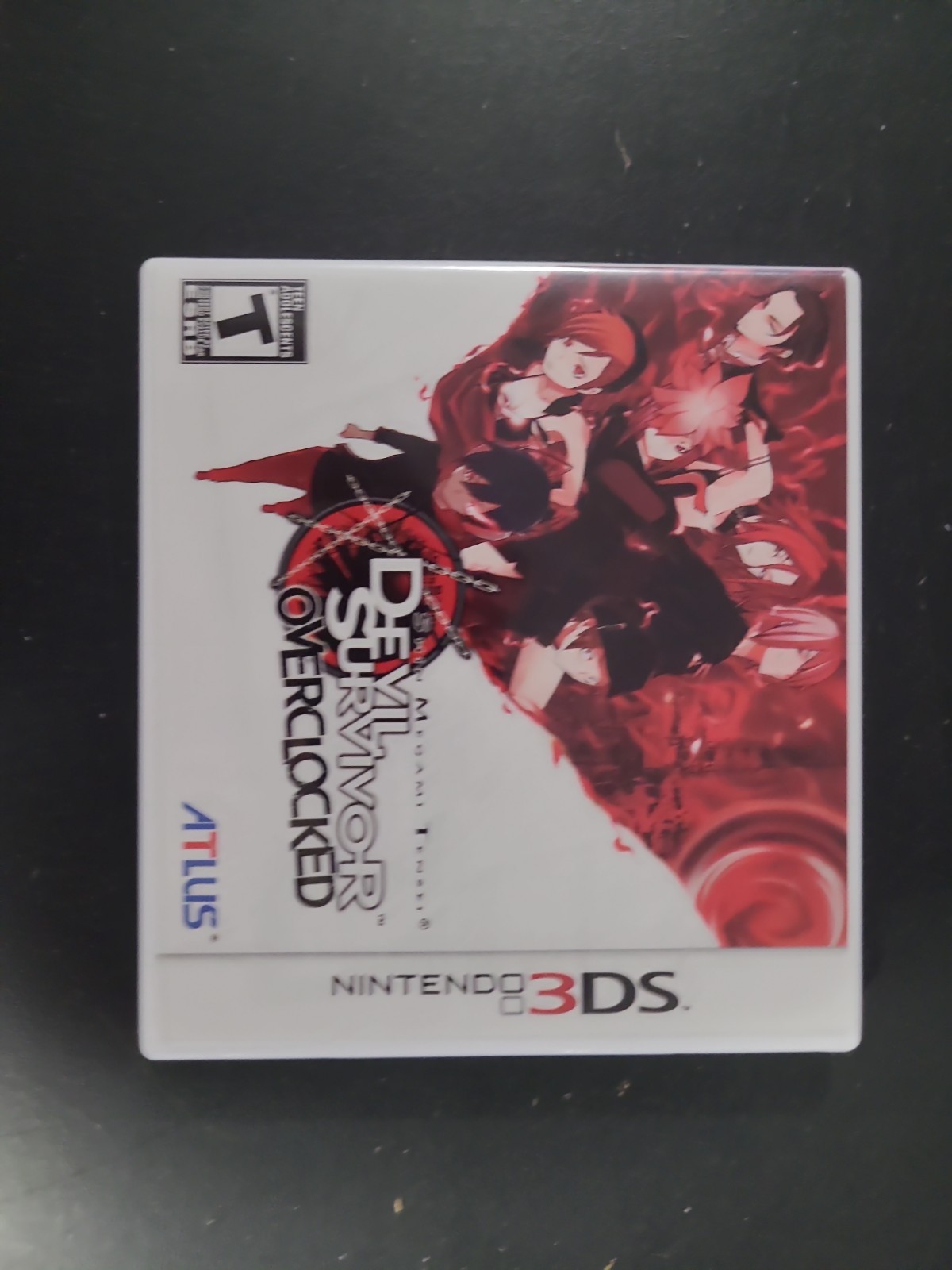 Shin Megami Tensei: Devil Survivor Overclocked (Nintendo 3DS, 2011) No Manaul