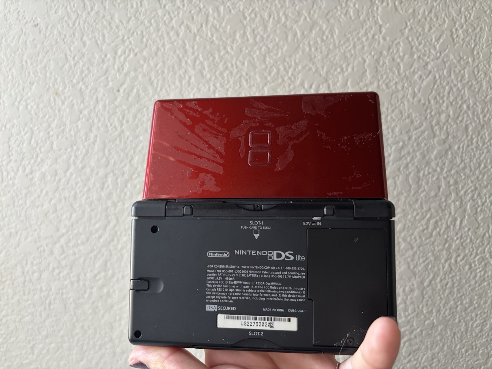 Nintendo DS Lite Red