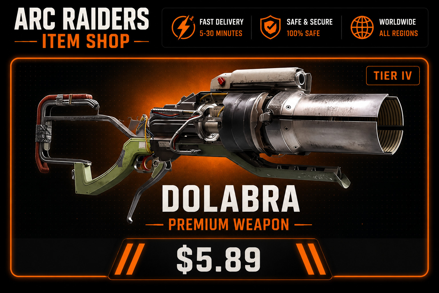 ⚡️ARC RAIDERS GOOP STORE | Digital in Game Items for PC,PS5, & XBOX X|S.