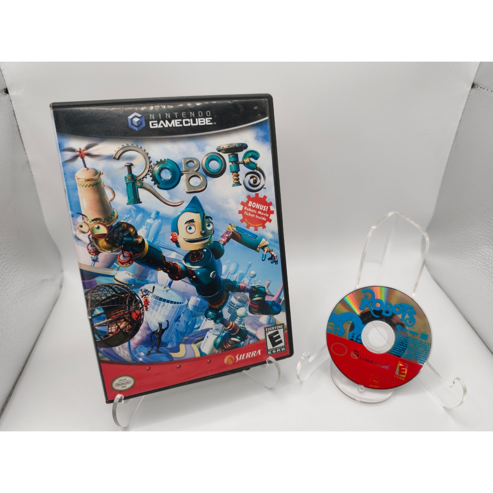 Robots Nintendo GameCube Sierra Tested Working Movie Tie-In