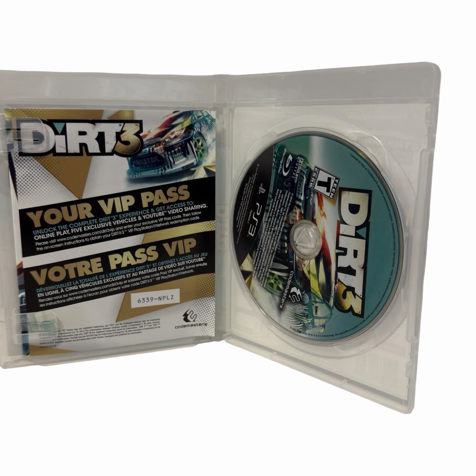 Dirt 3 Complete Edition (Sony Playstation 3, PS3) CIB Complete Tested Works