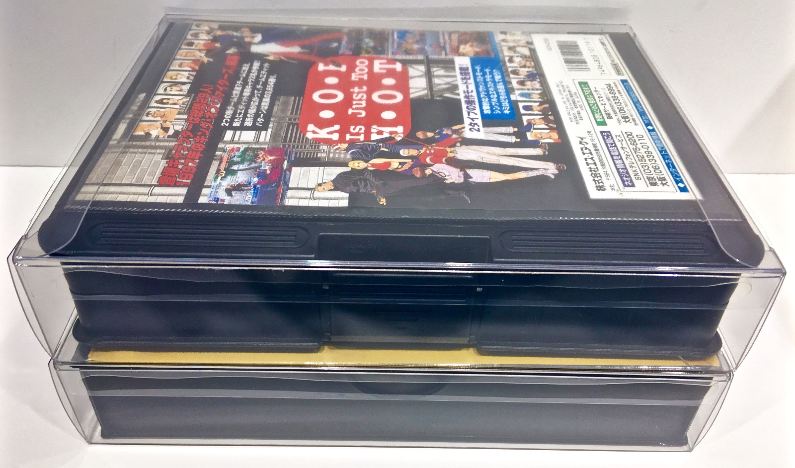 15 Box Protectors for NEO GEO AES Game Boxes Standard / Clamshell Display Cases
