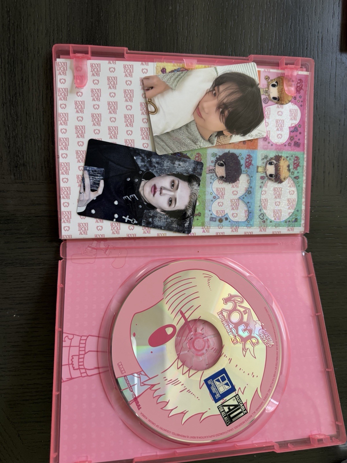 BOYNEXTDOOR Sweet Home album w/Photocard Booklet Sticker Poster (Riwoo version)