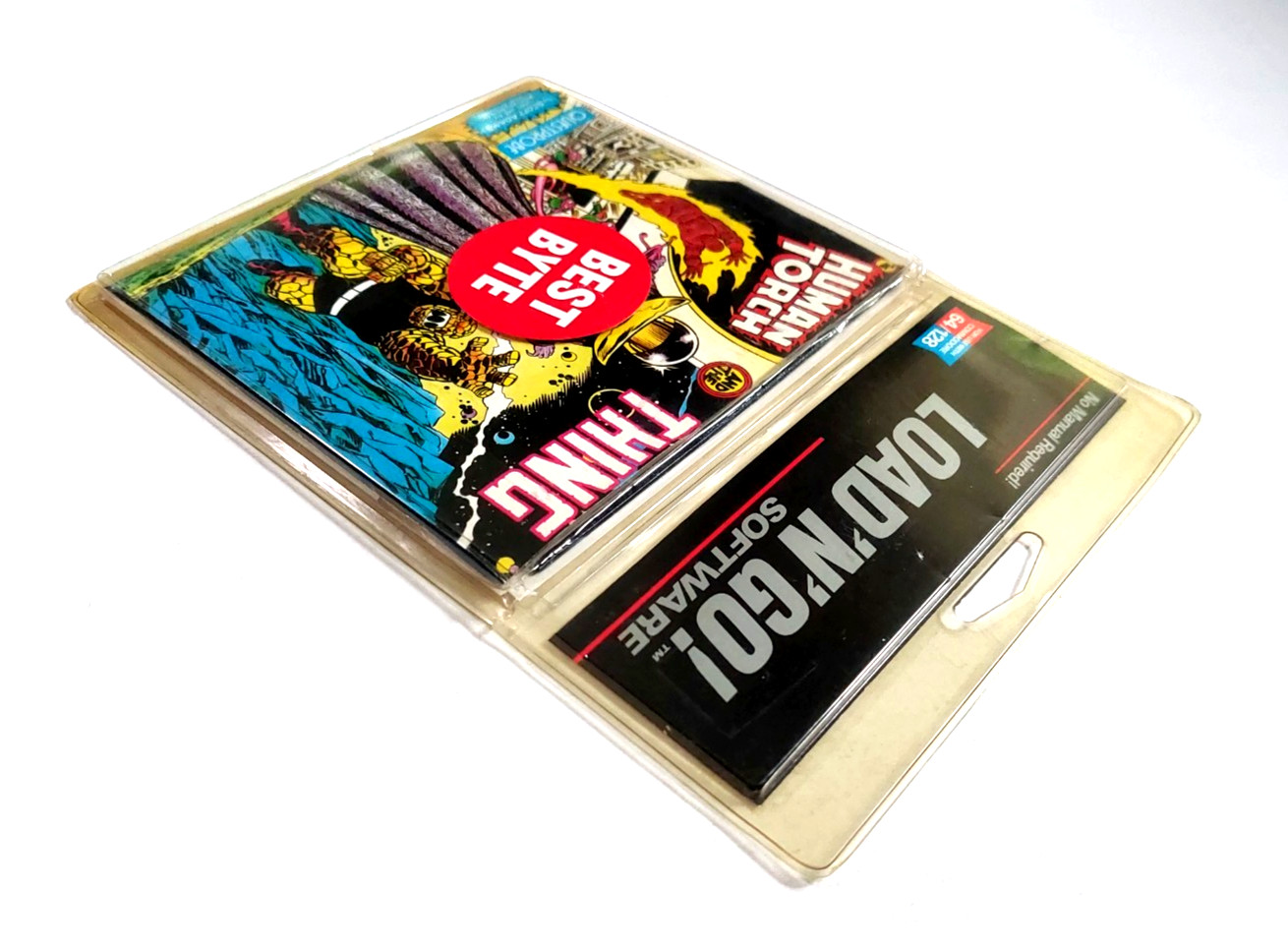 Human Torch & The Thing Commodore 64/128 1985 SEALED! Floppy Scott Adams Rare