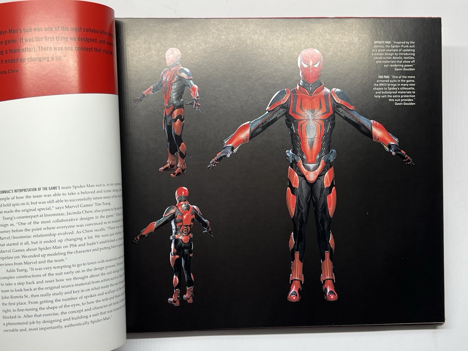 Signed Marvels Spider-Man PlayStation Art Book