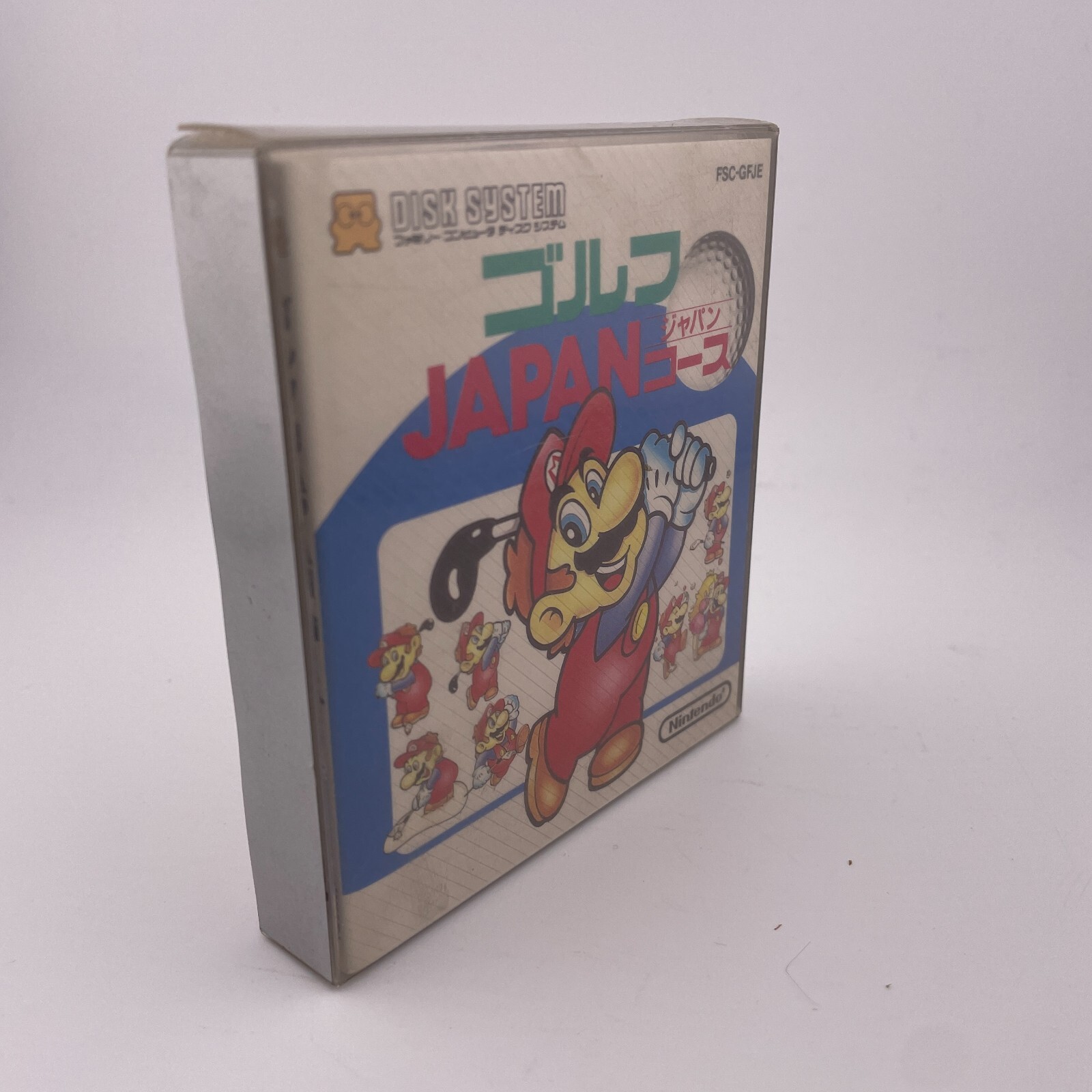 Nintendo Famicom Disk System MARIO Golf JAPAN COURSE New Sealed Unopened JP