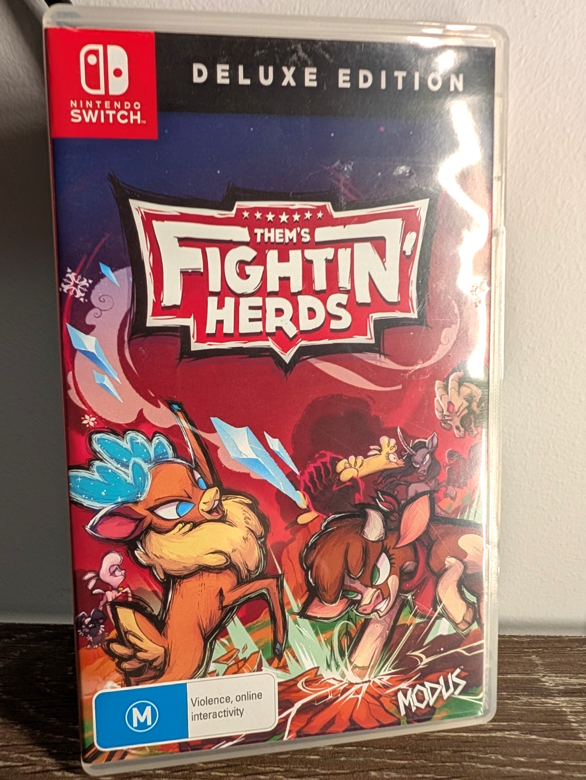 Them’s Fightin’ Herds Deluxe Edition Nintendo Switch PAL Very Good Indie Fighter