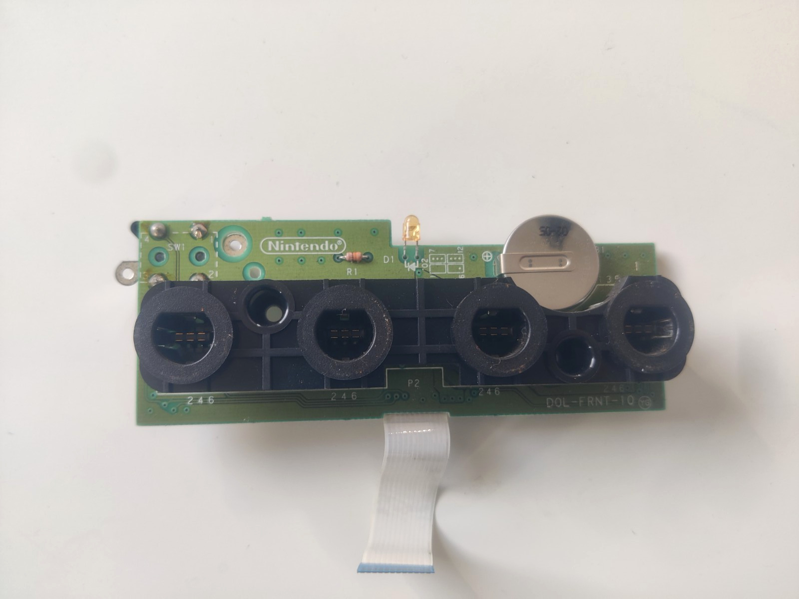OEM Nintendo GameCube Controller Port Assembly Replacement – Original Part