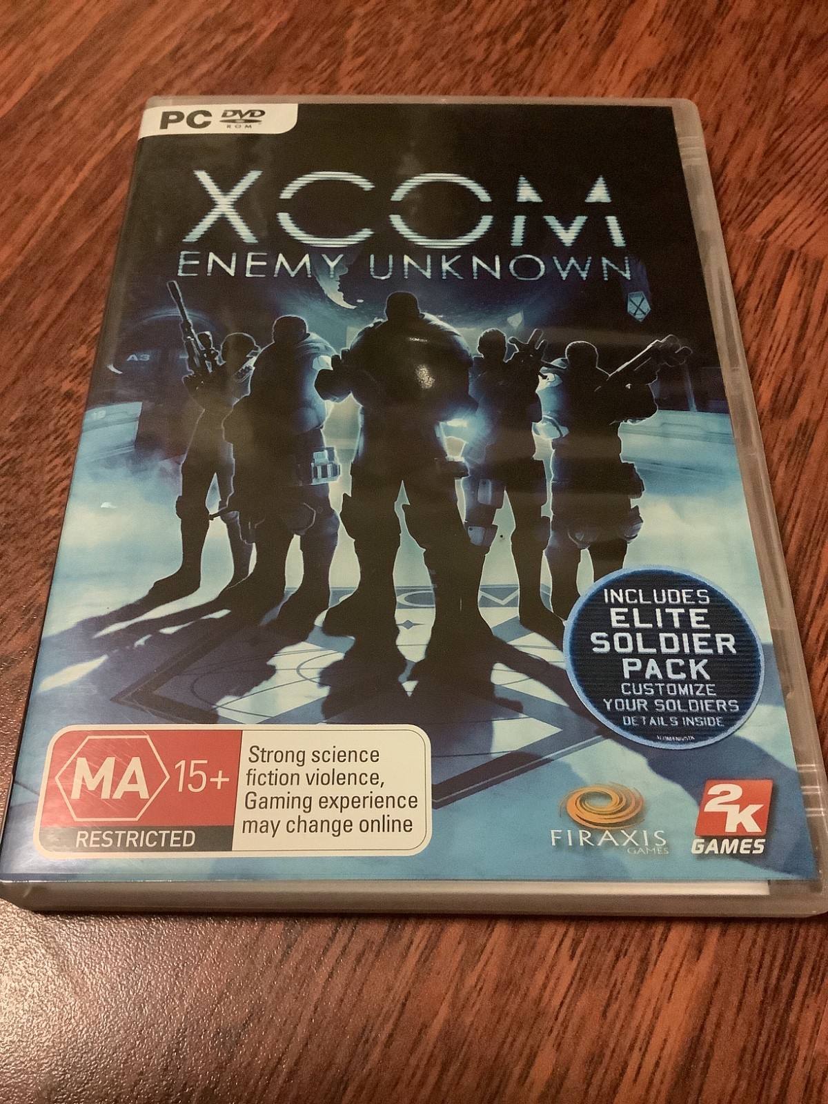 XCOM ENEMY UNKNOWN PC DVD-ROM 2011 FIRAXIS MA15+ AUSTRALIAN RELEASE