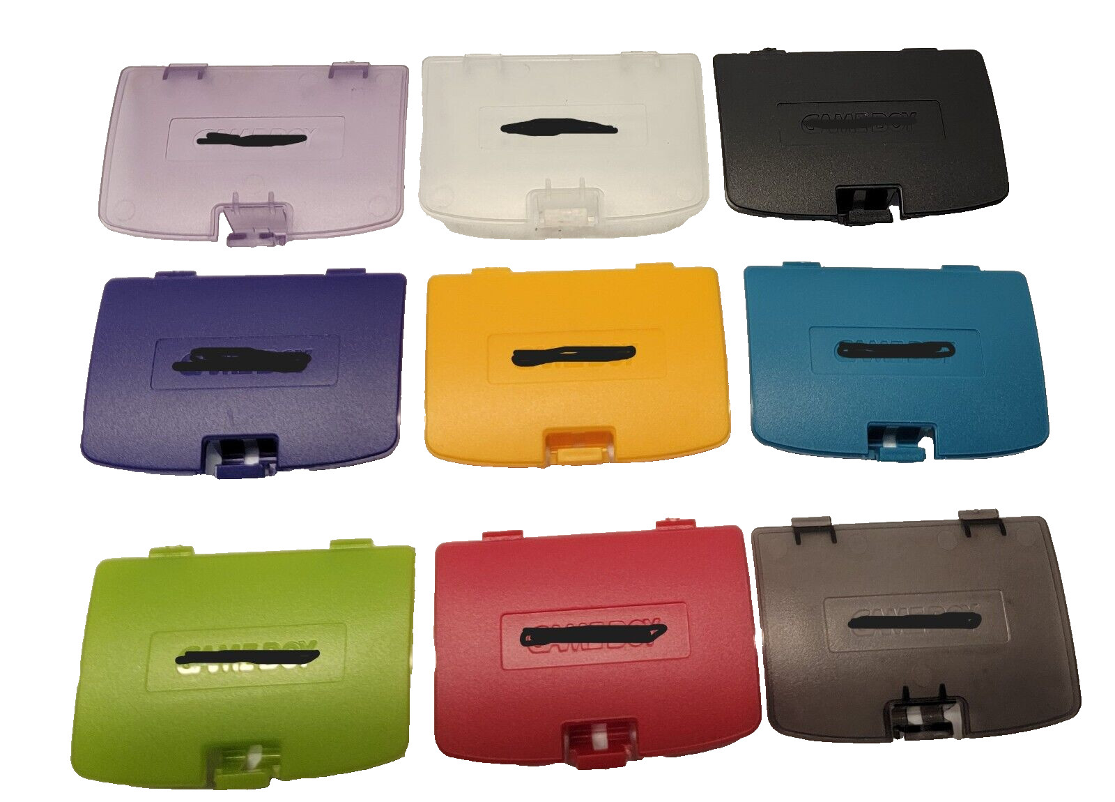 Battery Cover – Various Colors For Nintendo Game Boy Color Improved Color Match