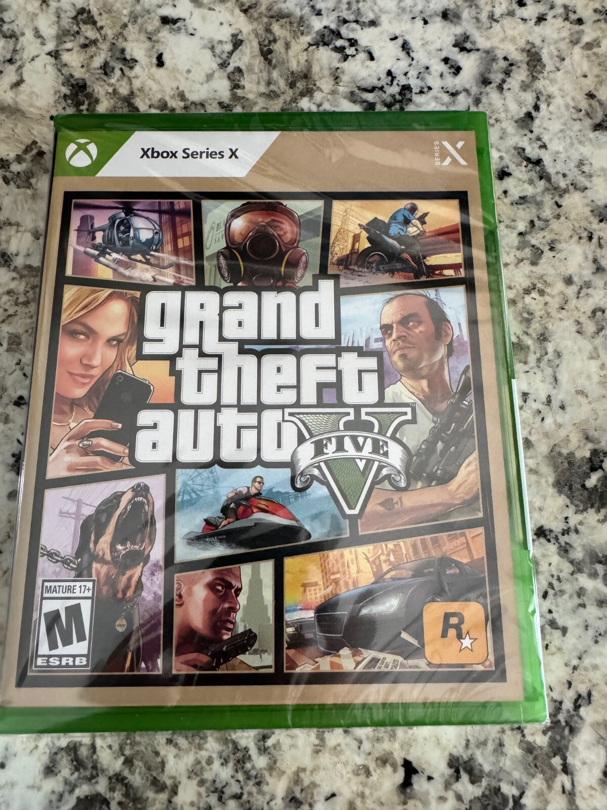Grand Theft Auto V Xbox One X Brand New Factory Sealed GTA 5
