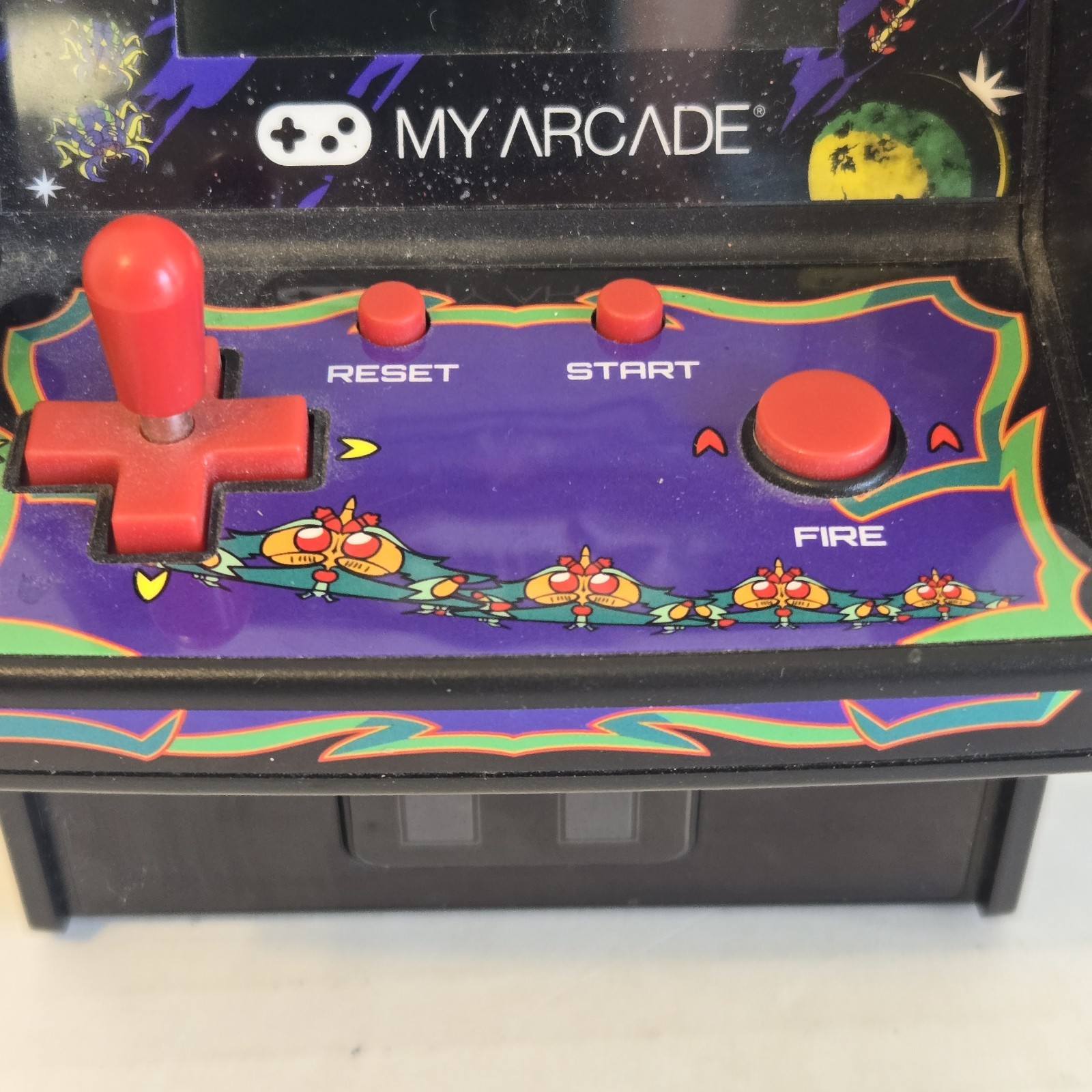 My Arcade Galaga Micro Player Mini Retro Arcade Machine Bandai Namco Tabletop