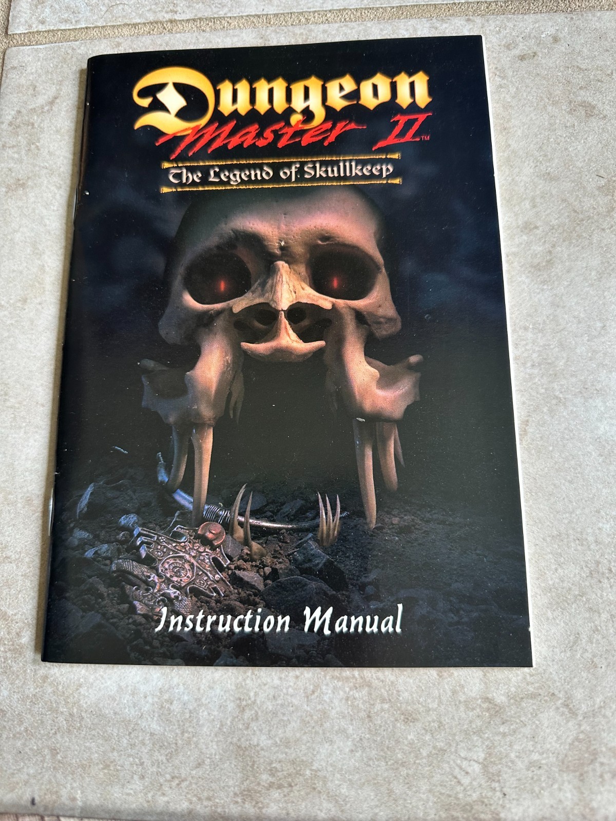 Dungeon Master II 2 IBM PC CD-ROM Game w/ Map and Manual Interplay