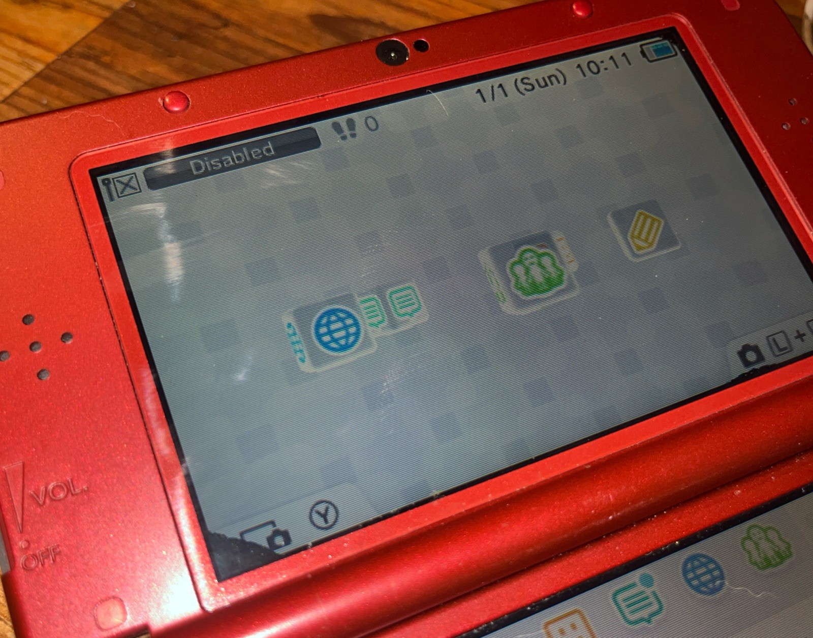 Nintendo New 3DS XL Red Console USA w/Charger + Stylus + Games ** READ ** Dead P