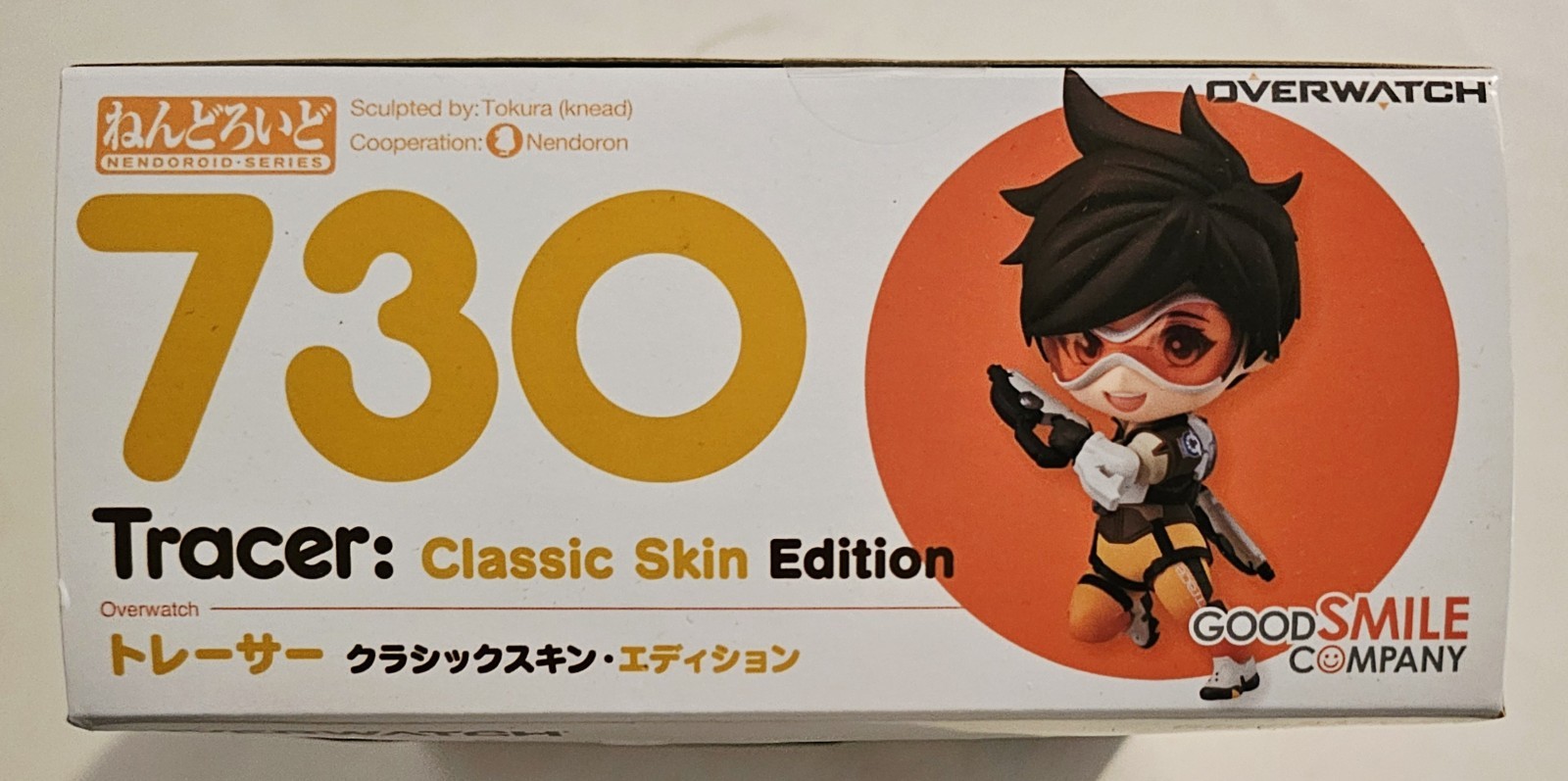 GOOD SMILE COMPANY OVERWATCH TRACER CLASSIC SKIN EDITION 730 ACTION FIGURE