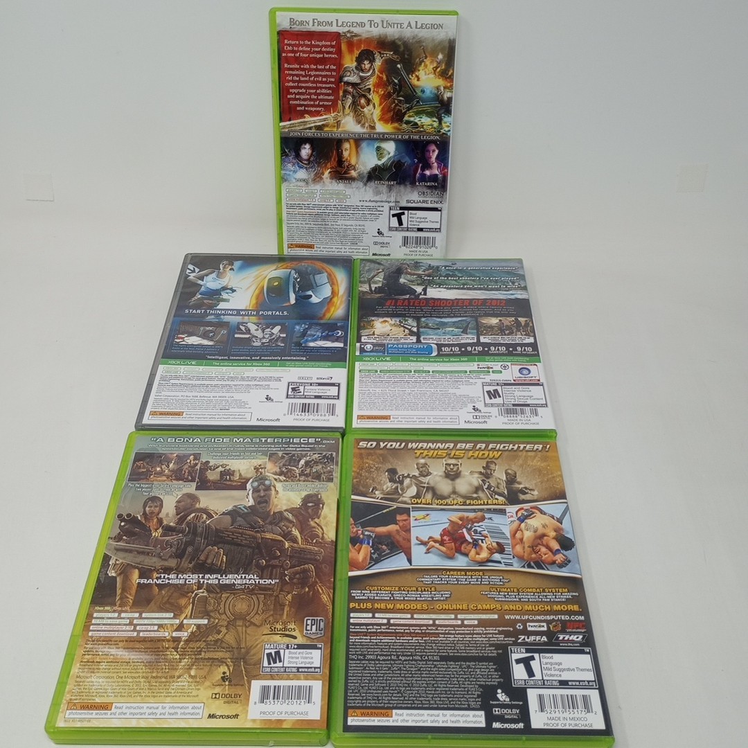 Lot Of 22 Xbox 360 Games With Cases (Many Have Manuals) UNTESTED See Pics!