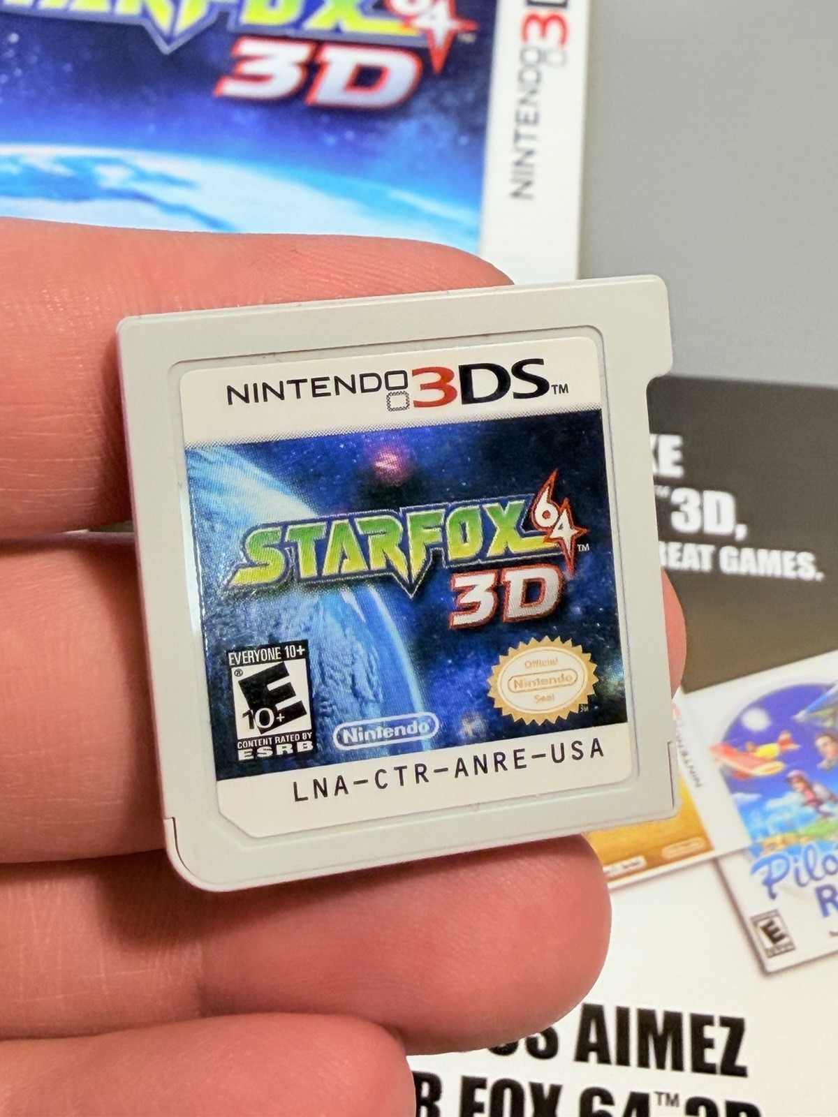 Star Fox 64 3D (Nintendo 3DS, 2011) CIB – Near Mint Condition