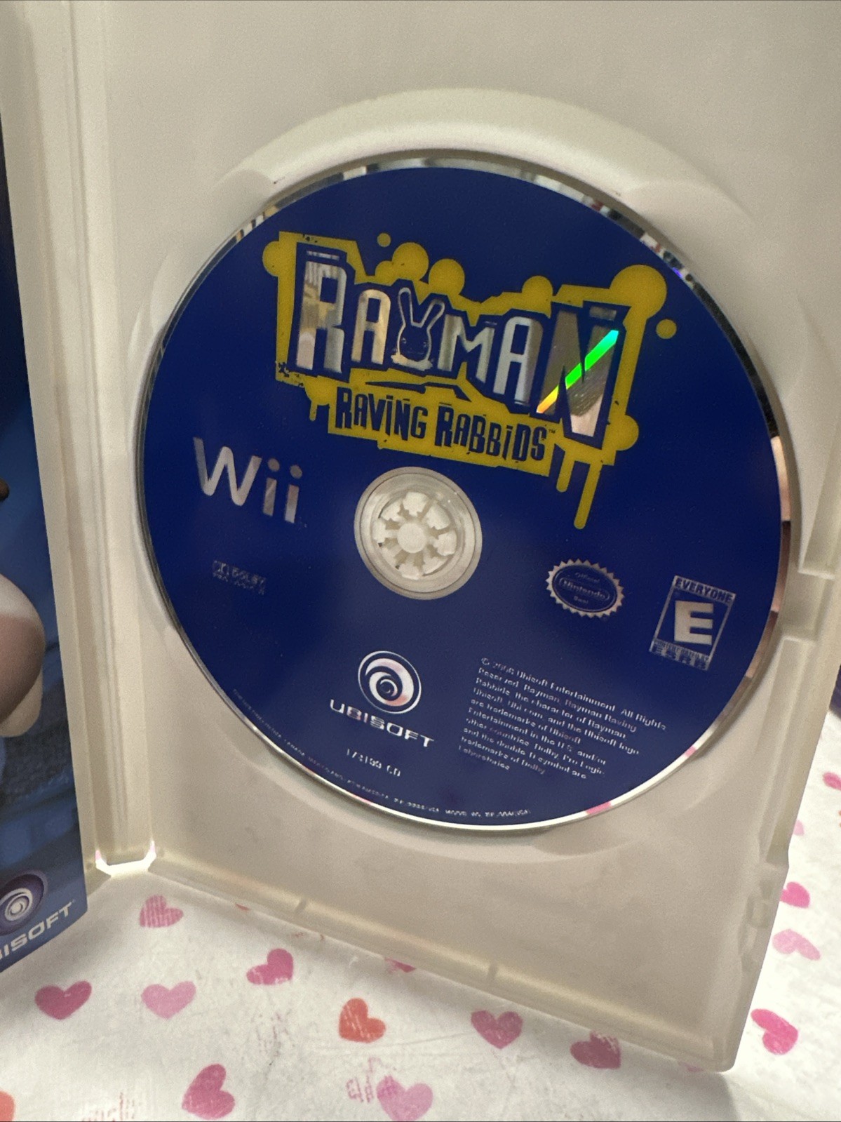 Lot Of 3 Rayman Raving Rabbids Nintendo Wii Tested Working