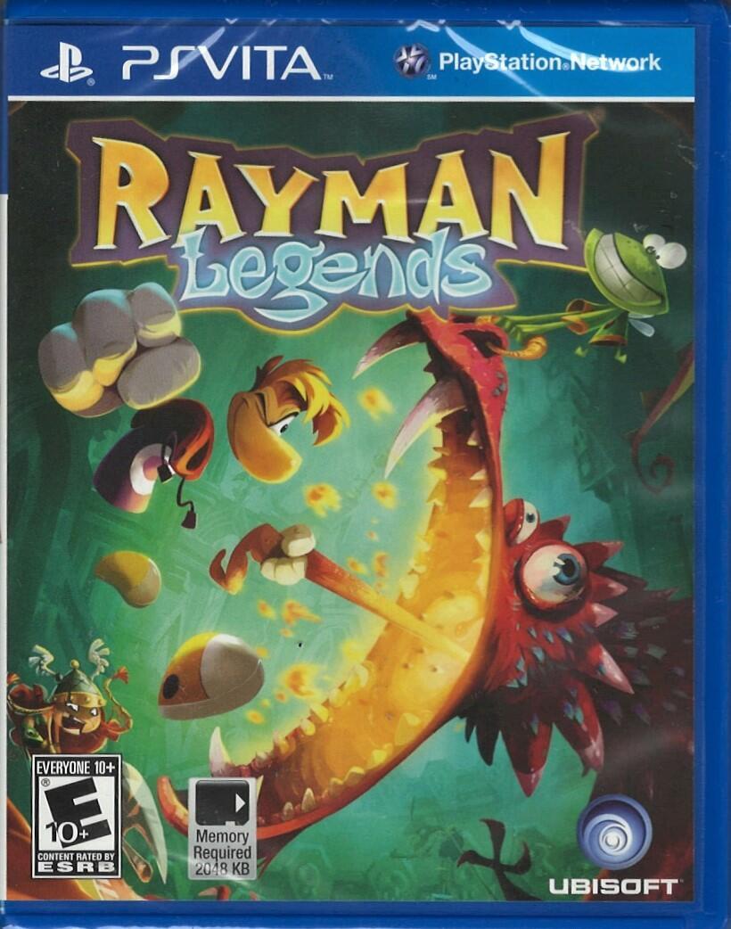 Rayman Legends PSV (Brand New Factory Sealed US Version) PlayStation Vita, plays