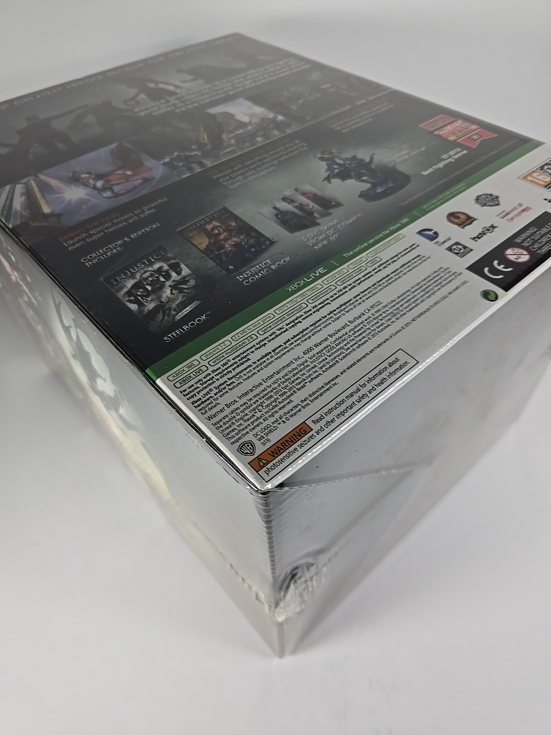 Injustice Gods Among Us Collectors Edition Xbox 360 Pegi 16