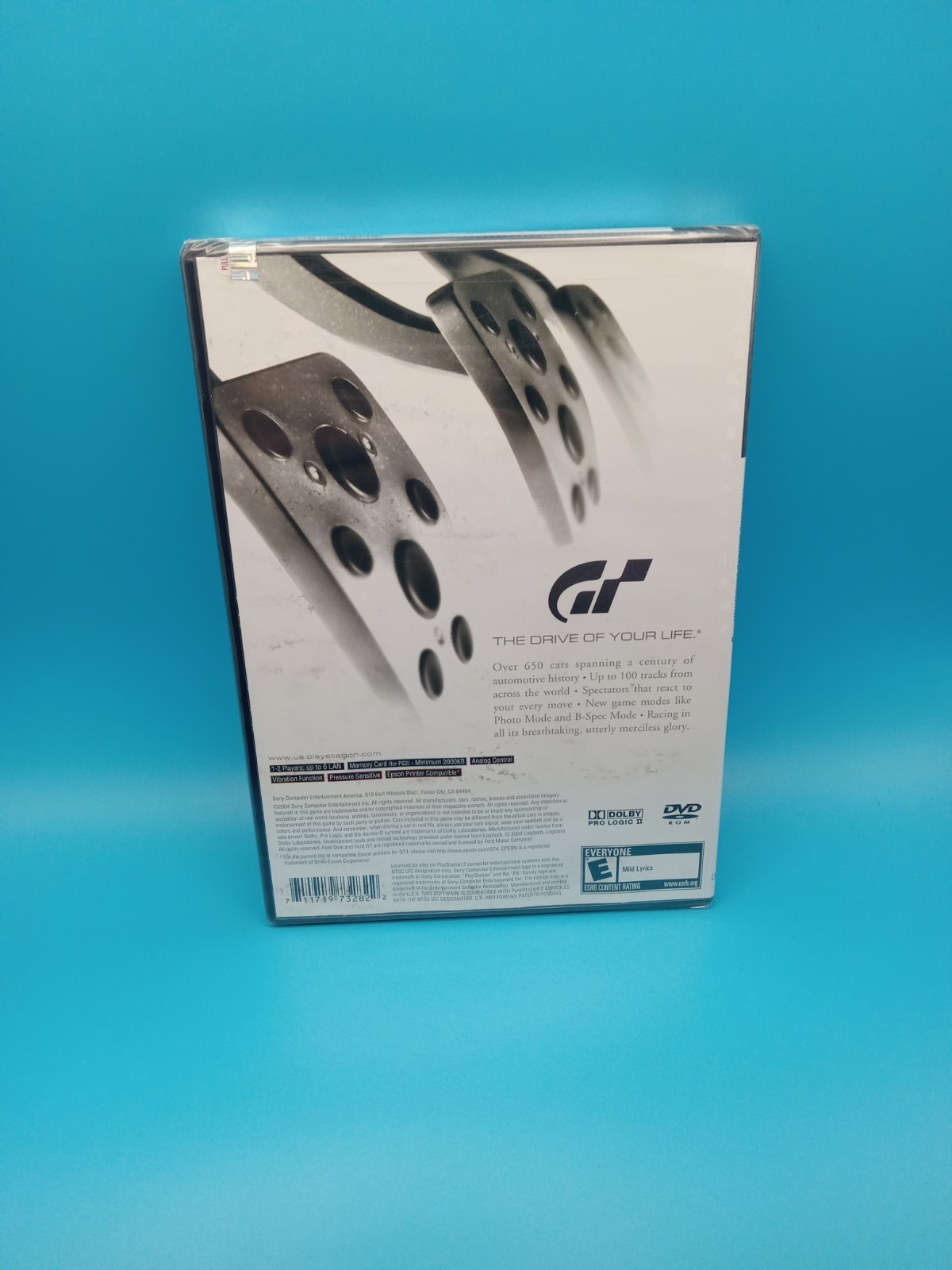 Gran Turismo 4 (PS2 PlayStation 2, 2005) BLACK LABEL – Brand New Factory Sealed