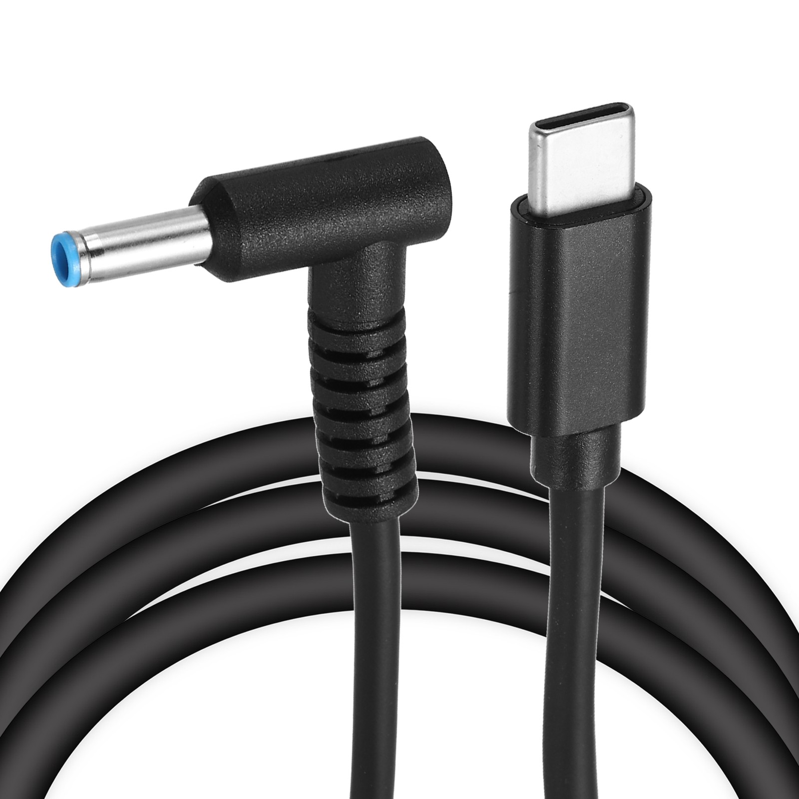 4.9FT USB C to DC PD Power Fast Charging Cables, 4.5mmx3mm 65W/20V(Black)