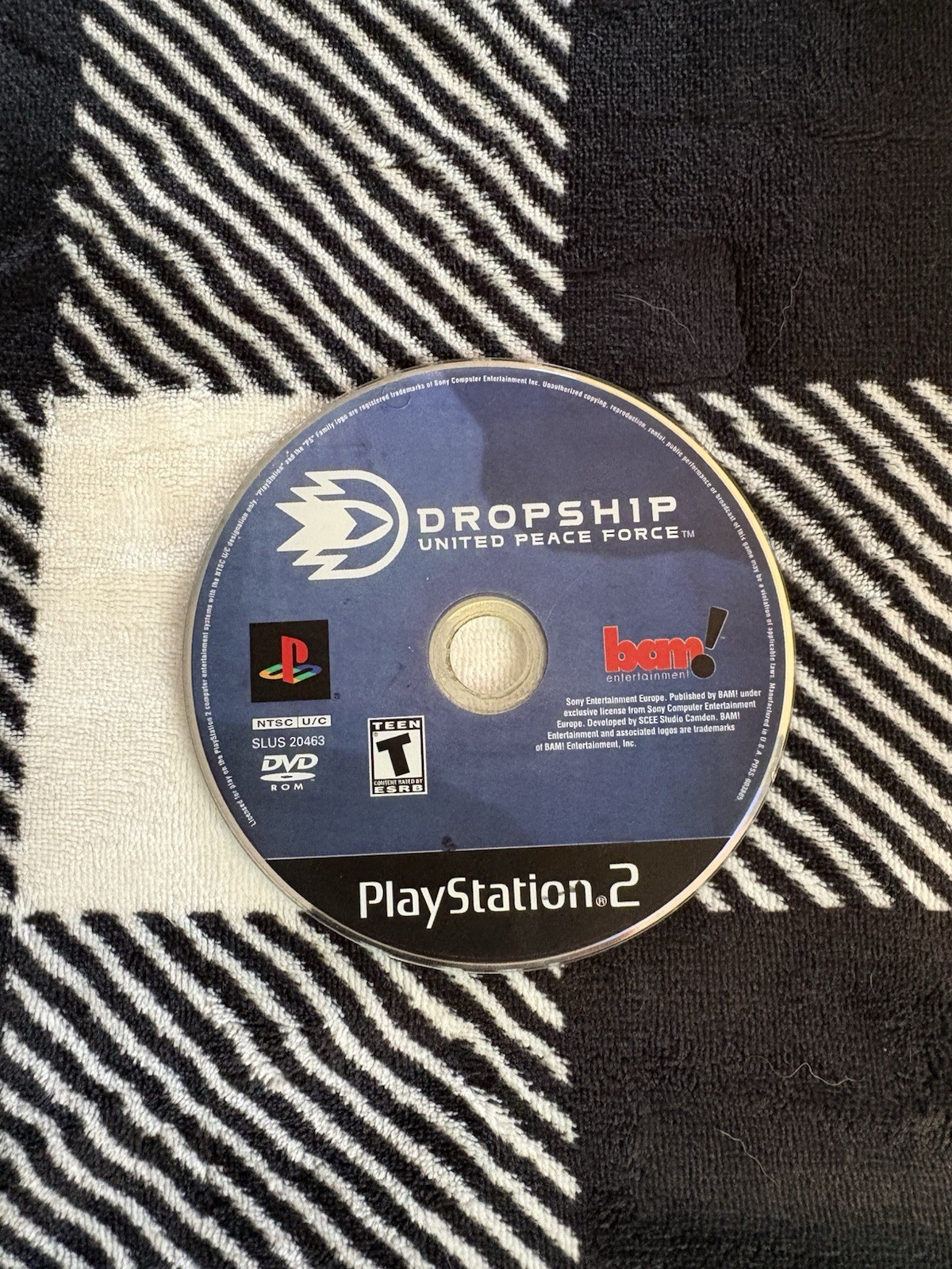 Dropship: United Peace Force (PlayStation 2, 2002) **TESTED** Disc Only PS2