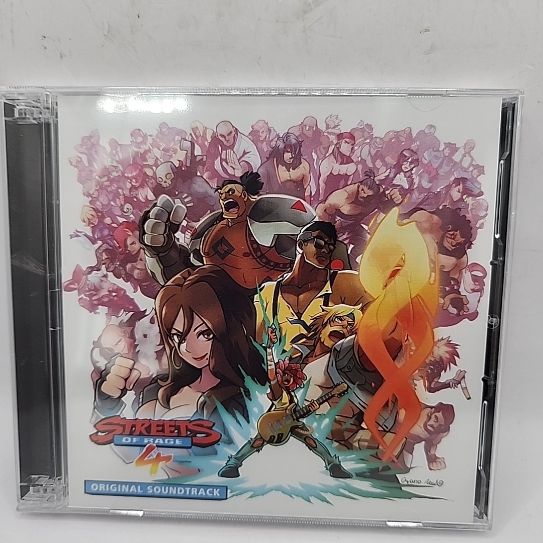 NEW Streets of Rage 4 Metal Cartridge with Case & Original Soundtrack