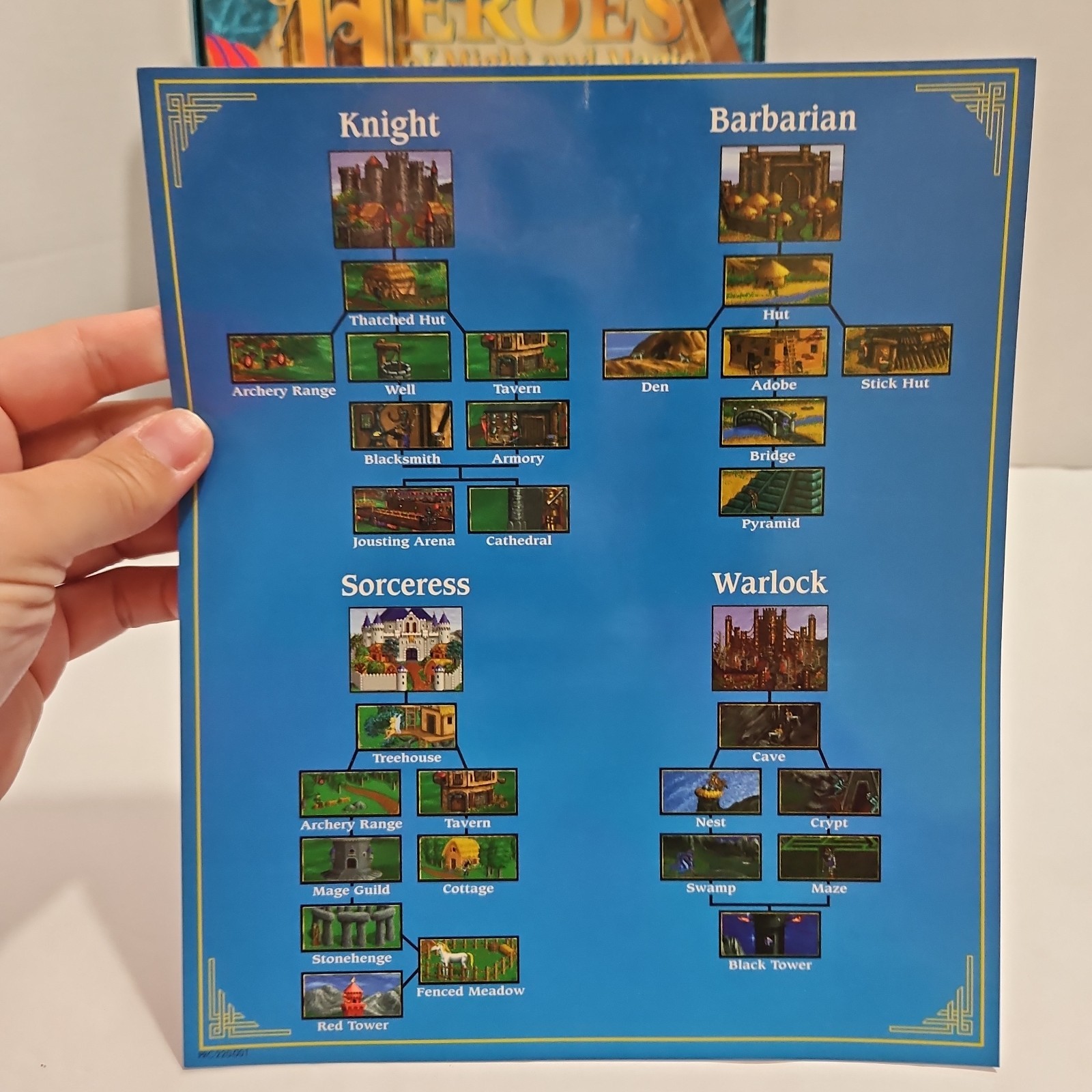 New World Computing Heroes of Might and Magic PC Big Box 1995 Complete