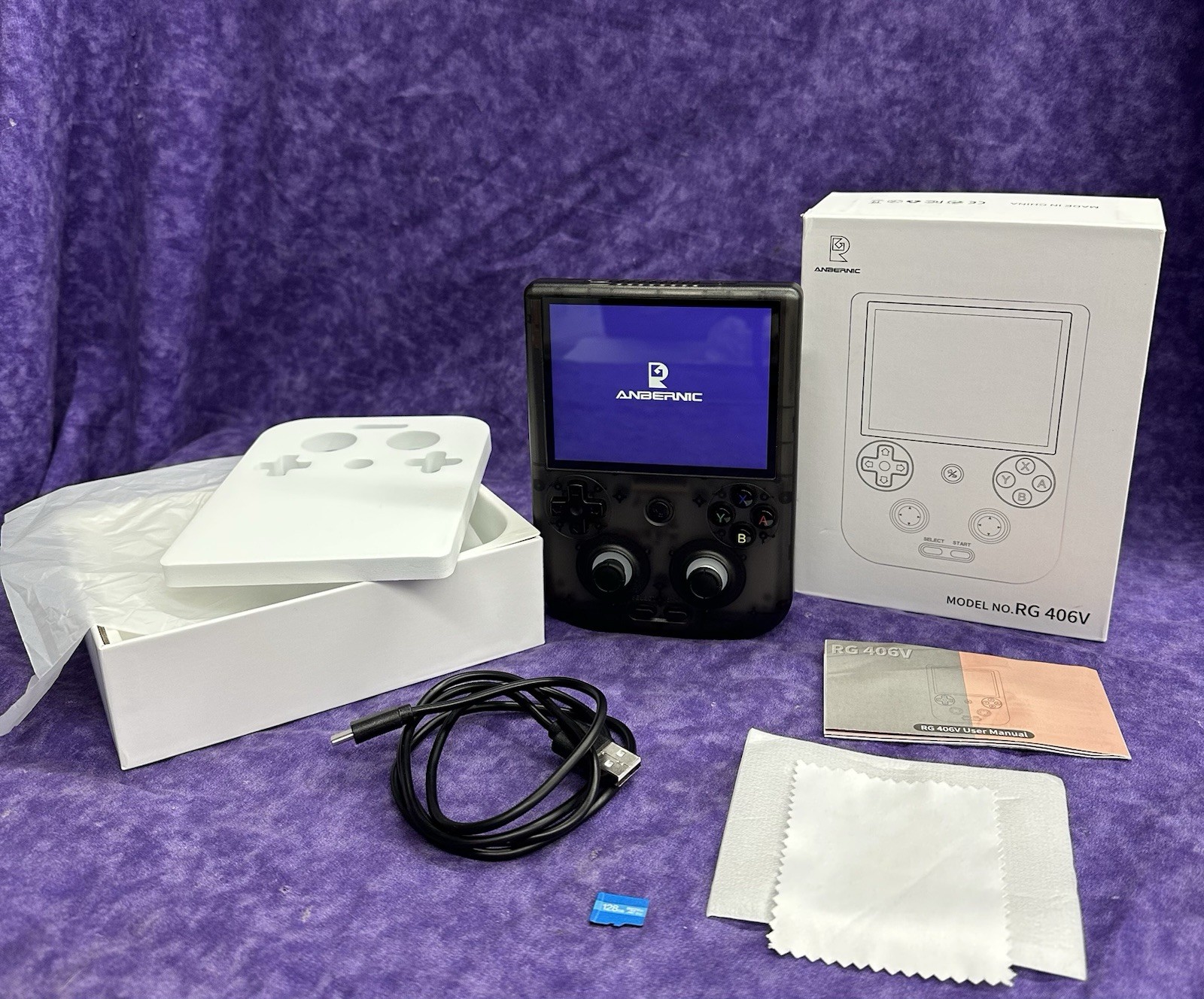 💥BRAND NEW FACTORY BOX💥ANBERNIC RG 406V ANDROID 13 HANDHELD GAME 4K CONSOLE