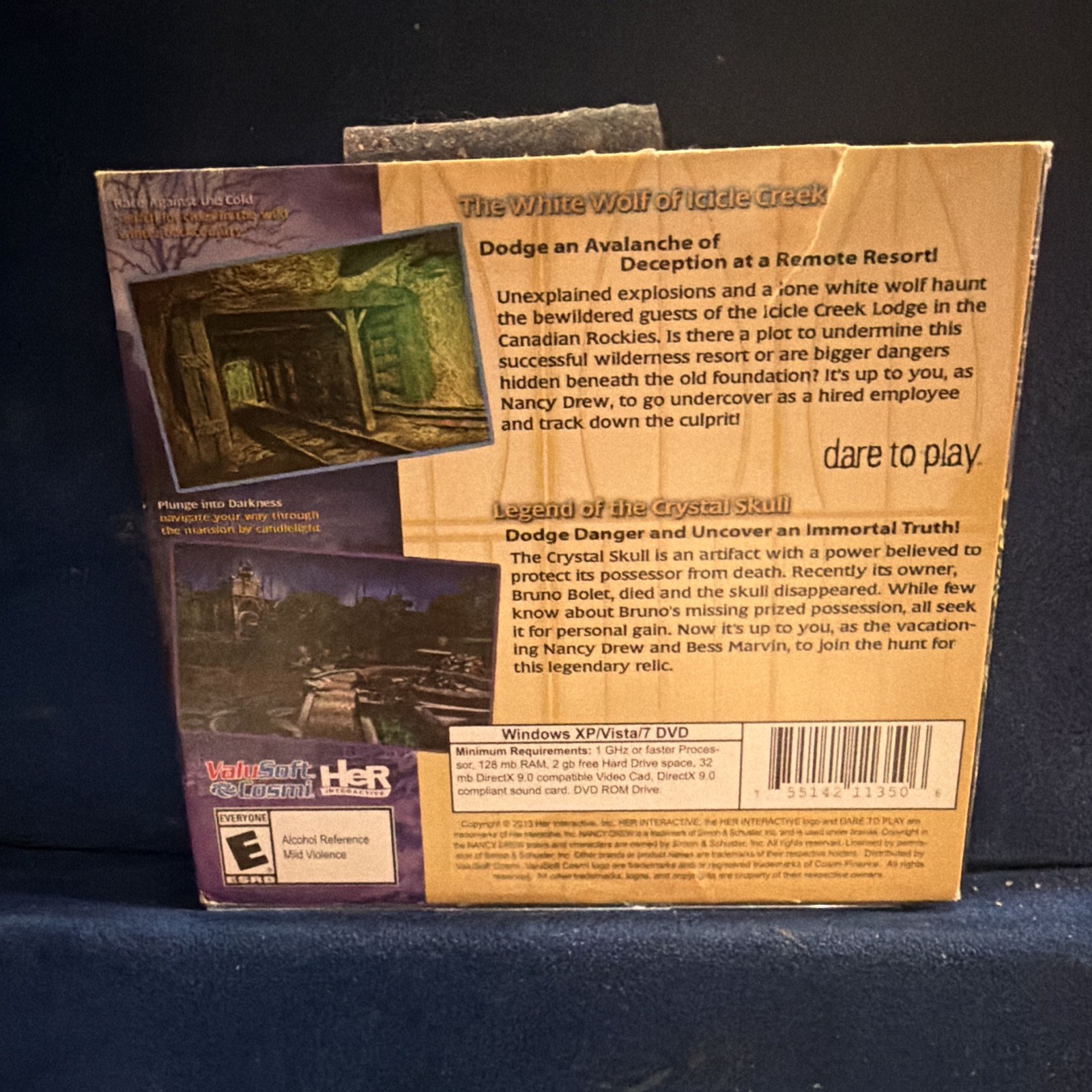 Her Interactive Nancy Drew Crystal Skull/White Wolf PC DVD-ROM Mystery E 2013