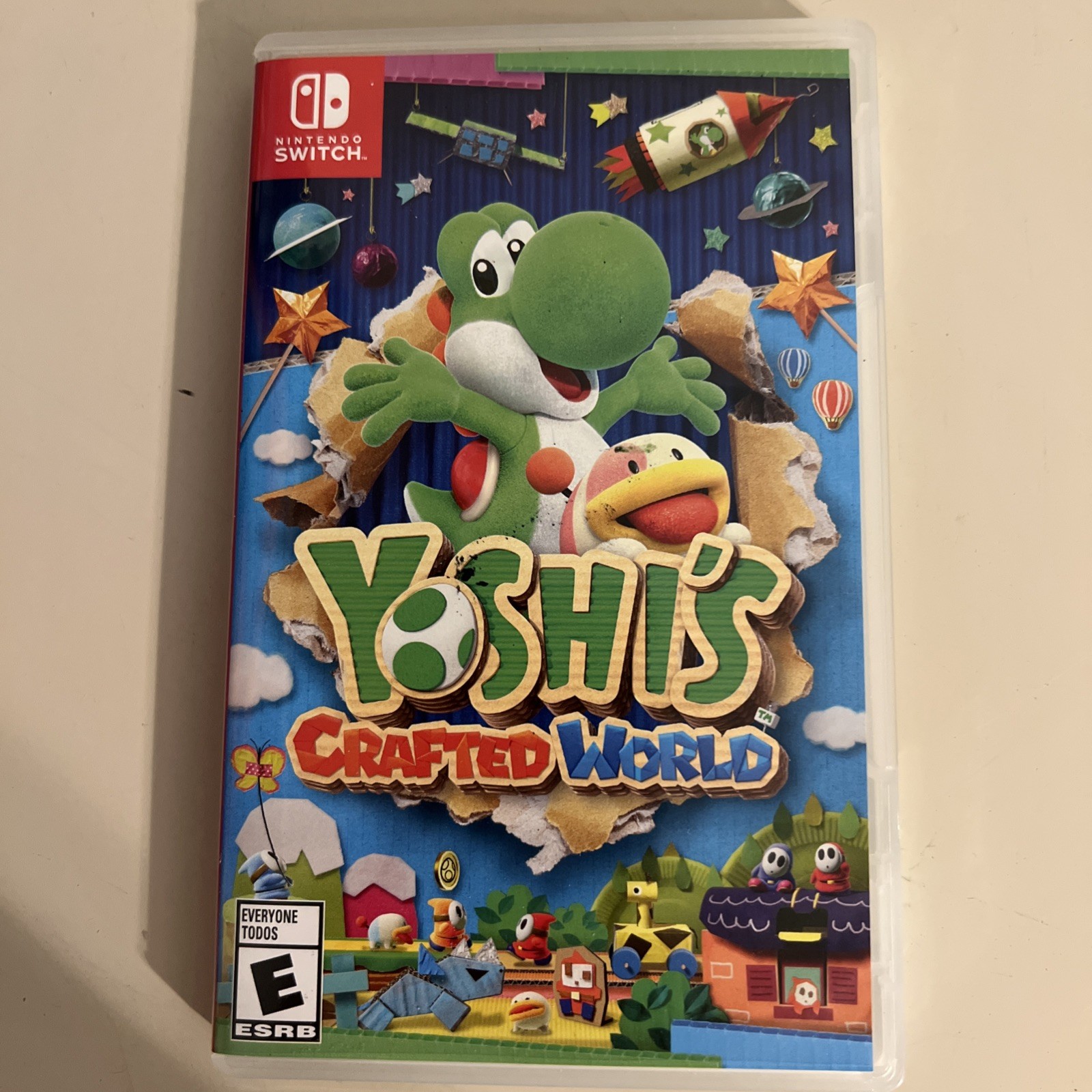 Yoshi’s Crafted World Nintendo Switch CIB Complete Yoshi Game