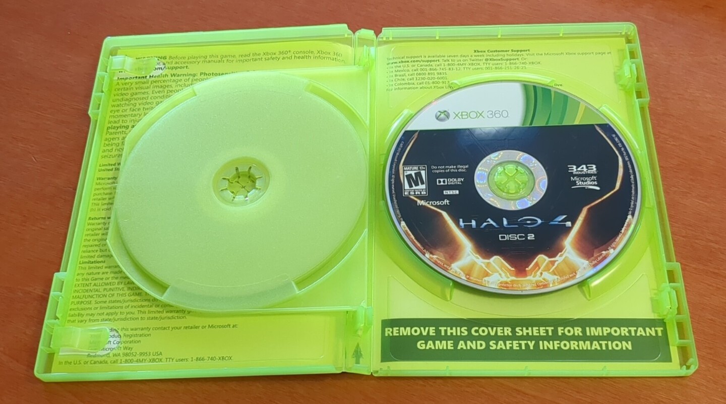 Halo 4 Microsoft Xbox 360 Studios 343 Industries Havok Dolby Digital Mature