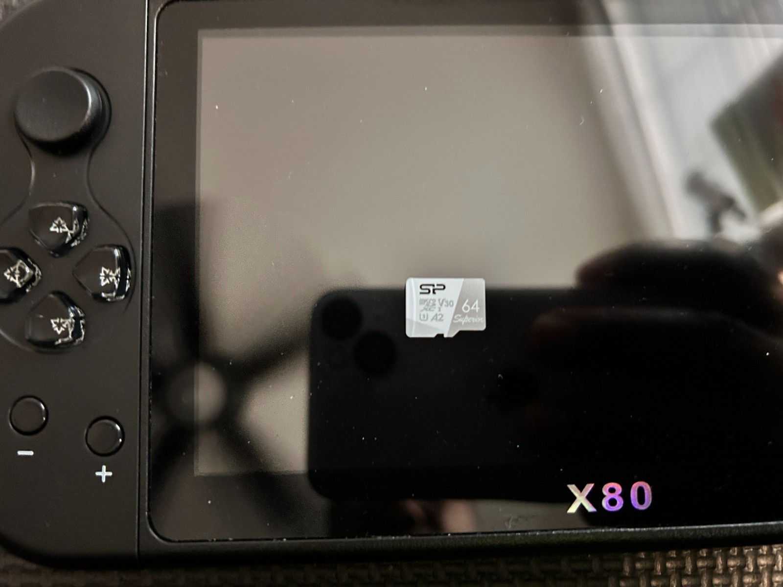 X80 GAMING HANDHELD (64GB GAME CARD) FREE BT EAR BUDS (GXRG)