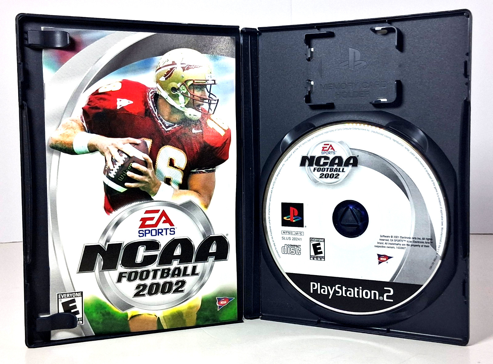 NCAA Football 2002 (Sony PlayStation 2, 2001) CIB Tested **READ**