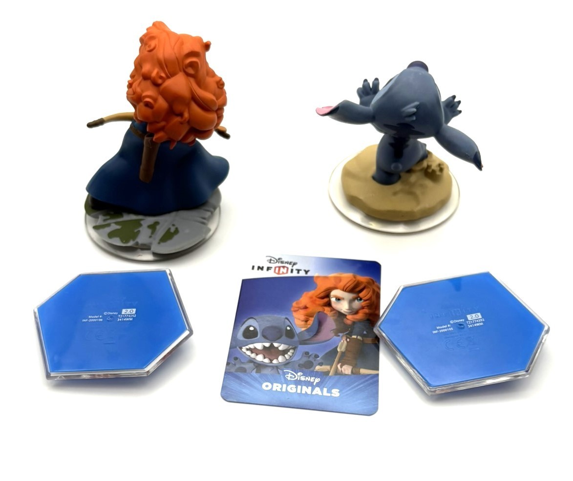 Disney Infinity Brave’s Merida and Stitch, 2 Discs & Card – Video Game Accessory