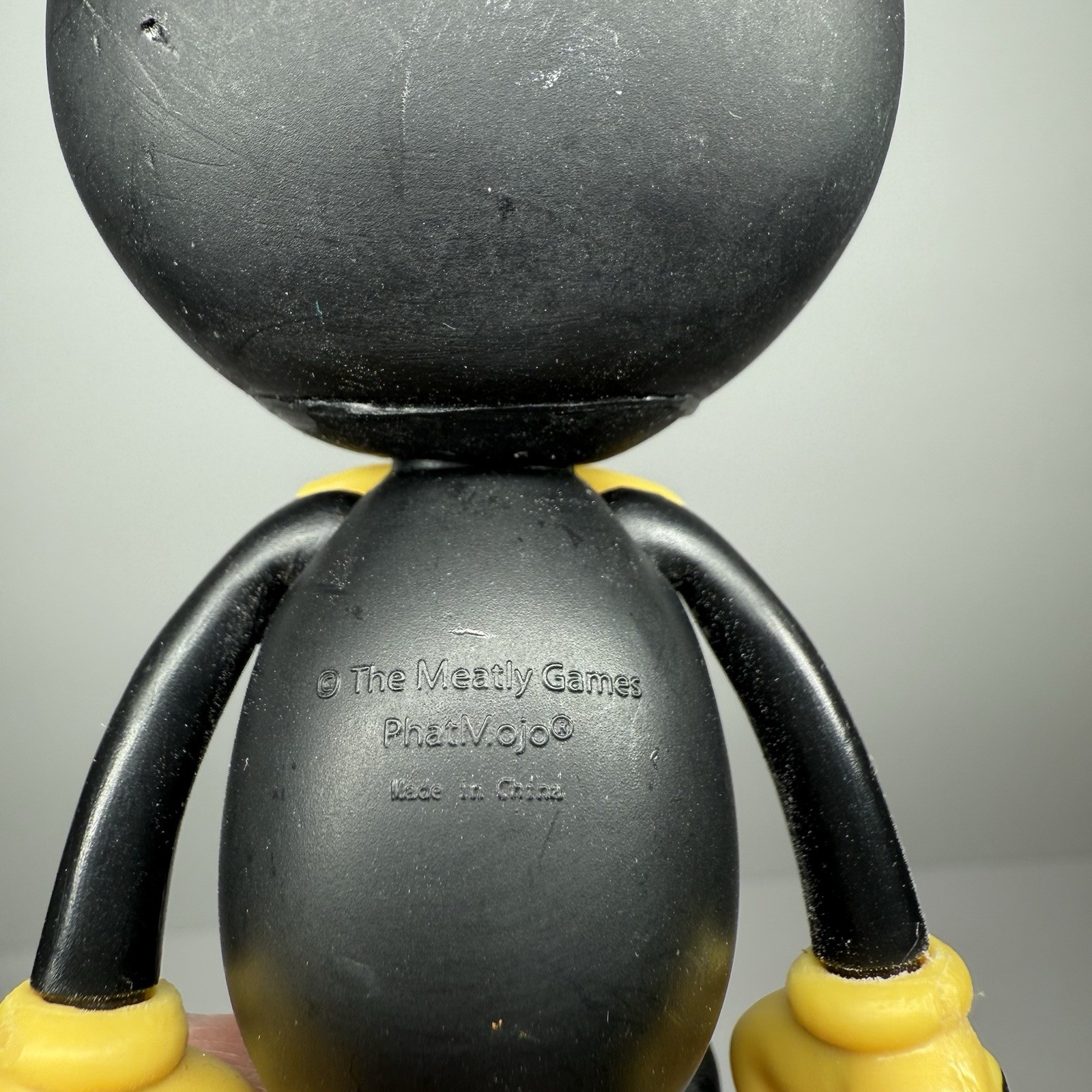 Bendy and The Ink Machine Yellow Bendy Figure The Meatly Games Phatmojo Toys 4”