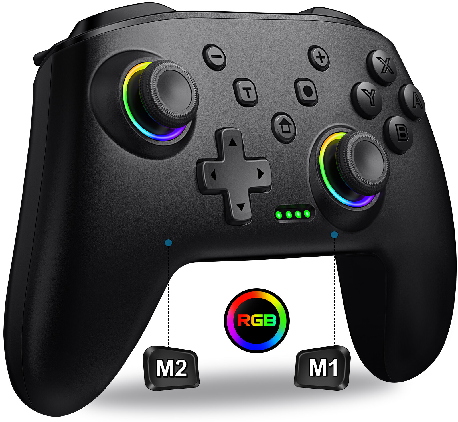Wireless Switch Pro Controller For Nintendo Switch/OLED,Windows PC IOS Android