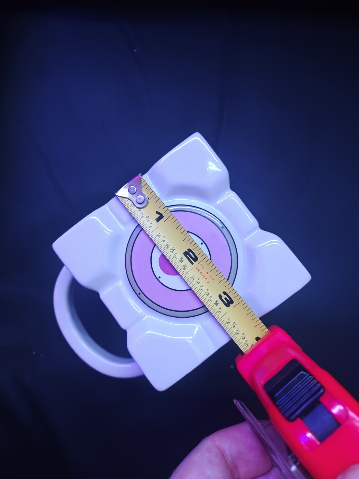 Portal 2 Companion Cube Mug Officially Licensed Valve Jinx 2014 Collectible